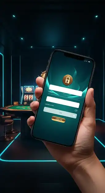 Interface de connexion sécurisée de Fat Pirate Casino avec les champs d'e-mail et mot de passe visibles, symbolisant la protection de votre compte.